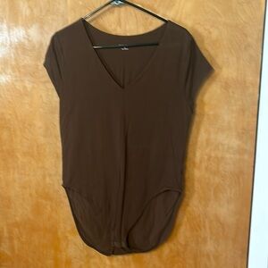 Brown bodysuit